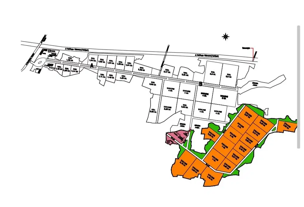 Jual Tanah Industri Di Cisaga cibogo Subang, Jawa Barat Dekat Pintu Tol