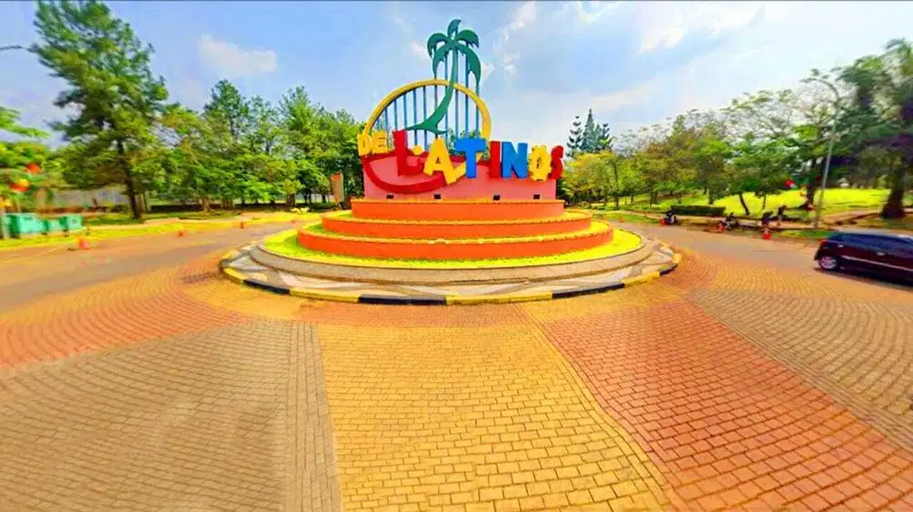 Tanah Kavling Komersial Latinos BSD Hadap Jalan Raya Rawa Buntu