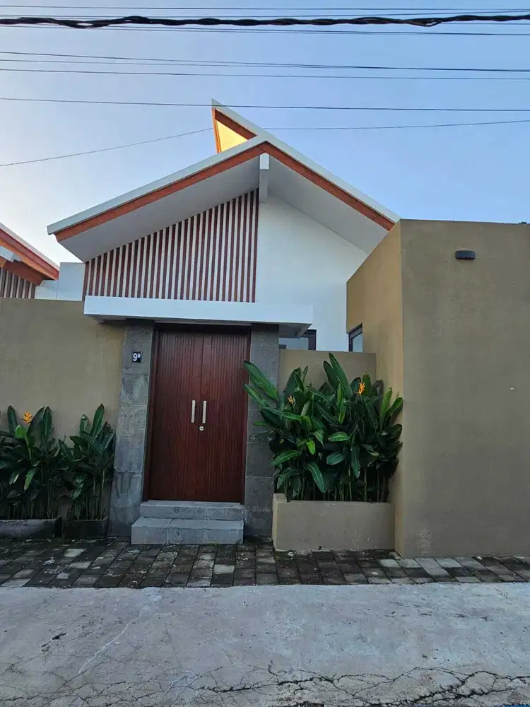 FOR RENT VILLA 2BR PRIVAT POOL FURNIHSED LOKASI KEDAMPANG