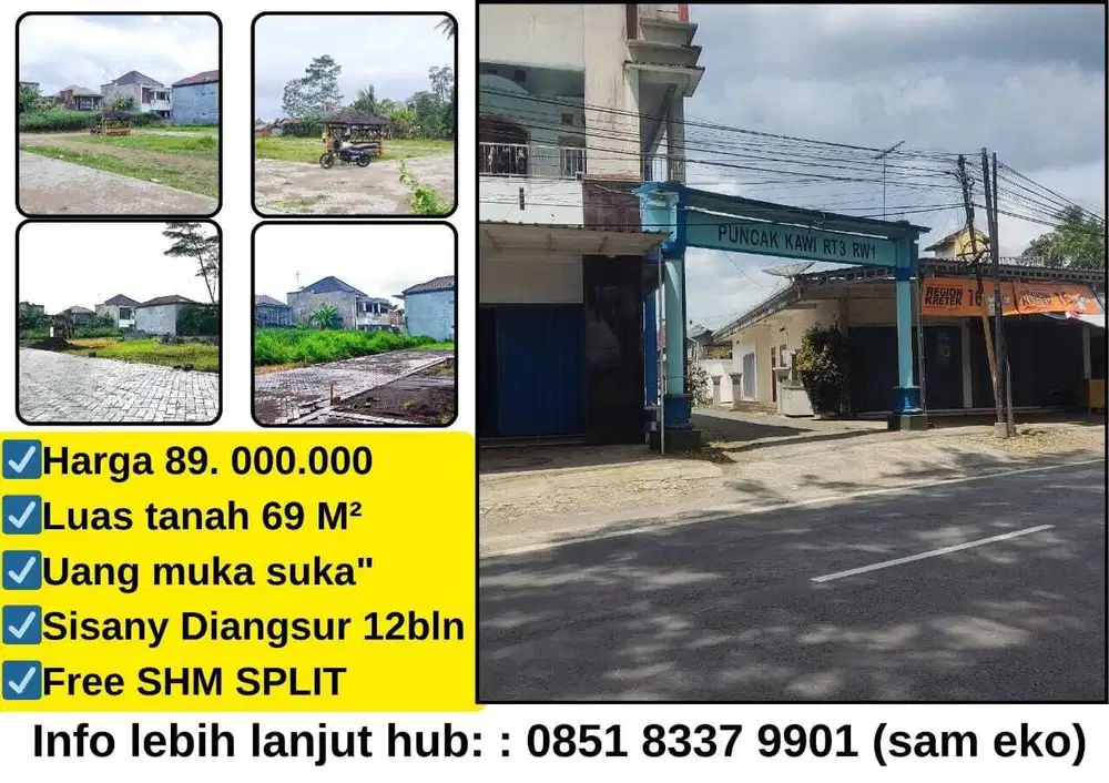 Tanah kavling pribadi