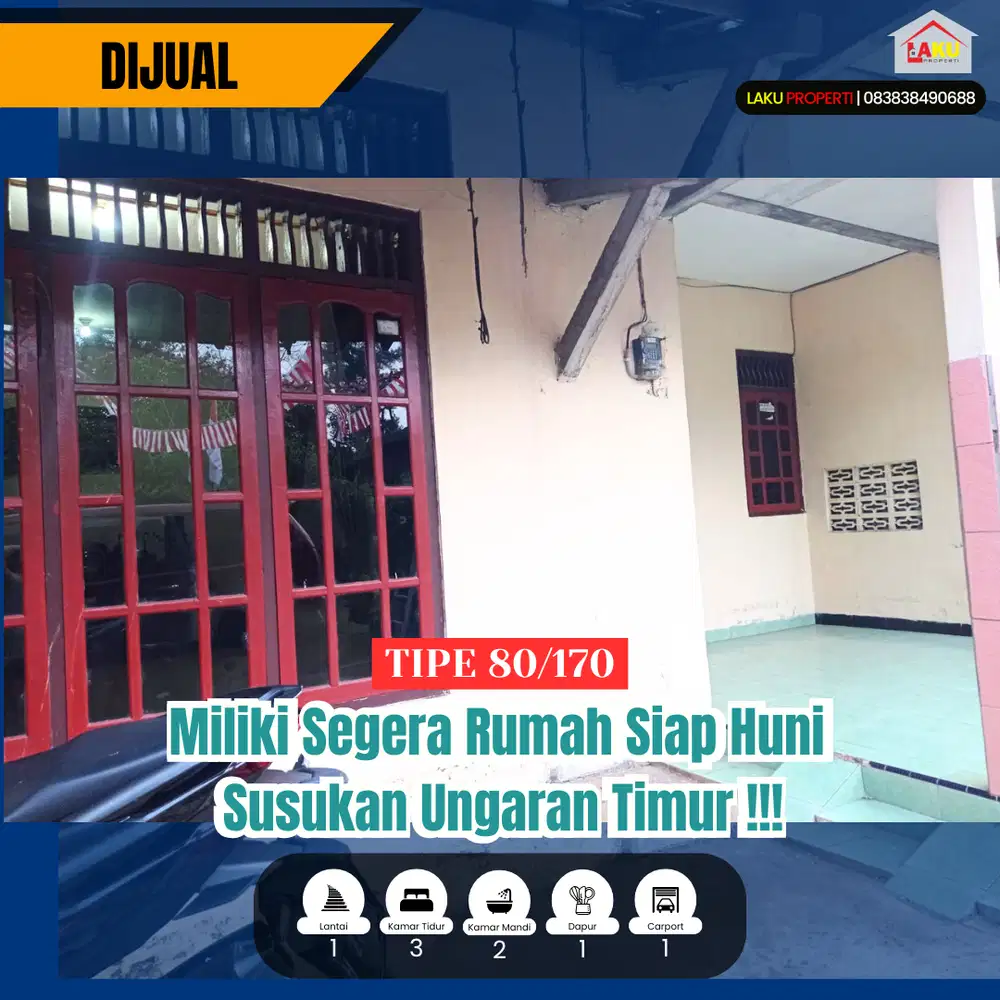 Dijual Rumah kampung di Susukan ungaran timur Luas
