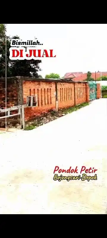 di jual rumah Bojong sari kota depok