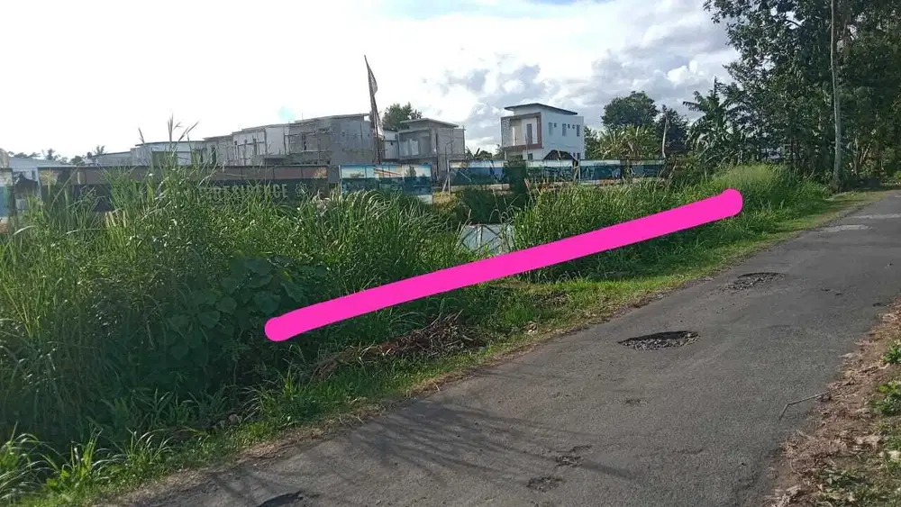 Tanah pekarangancocok hunian kost strategis jalan kaliurang KM 12