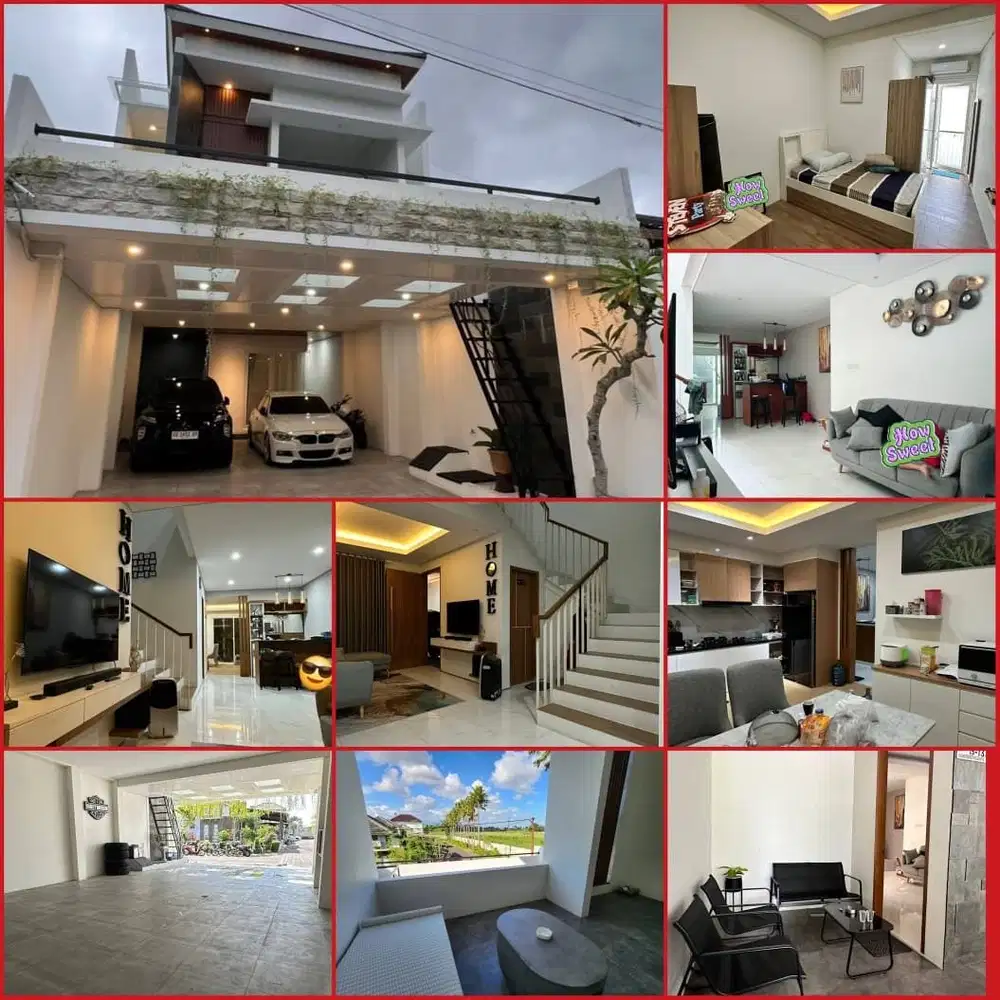 Rumah full furnish di perumahan jln parangtirtis sangat startegis