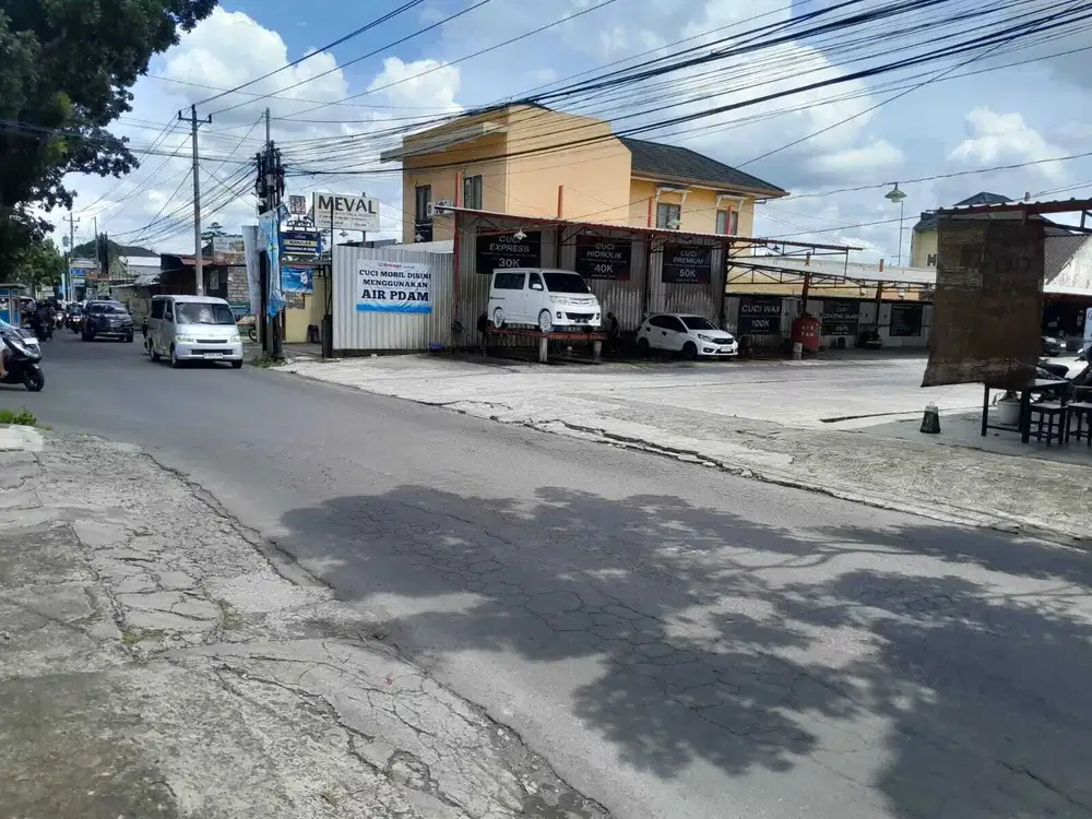 Tanah startegis pinggir jalan kabupaten cocok gudang