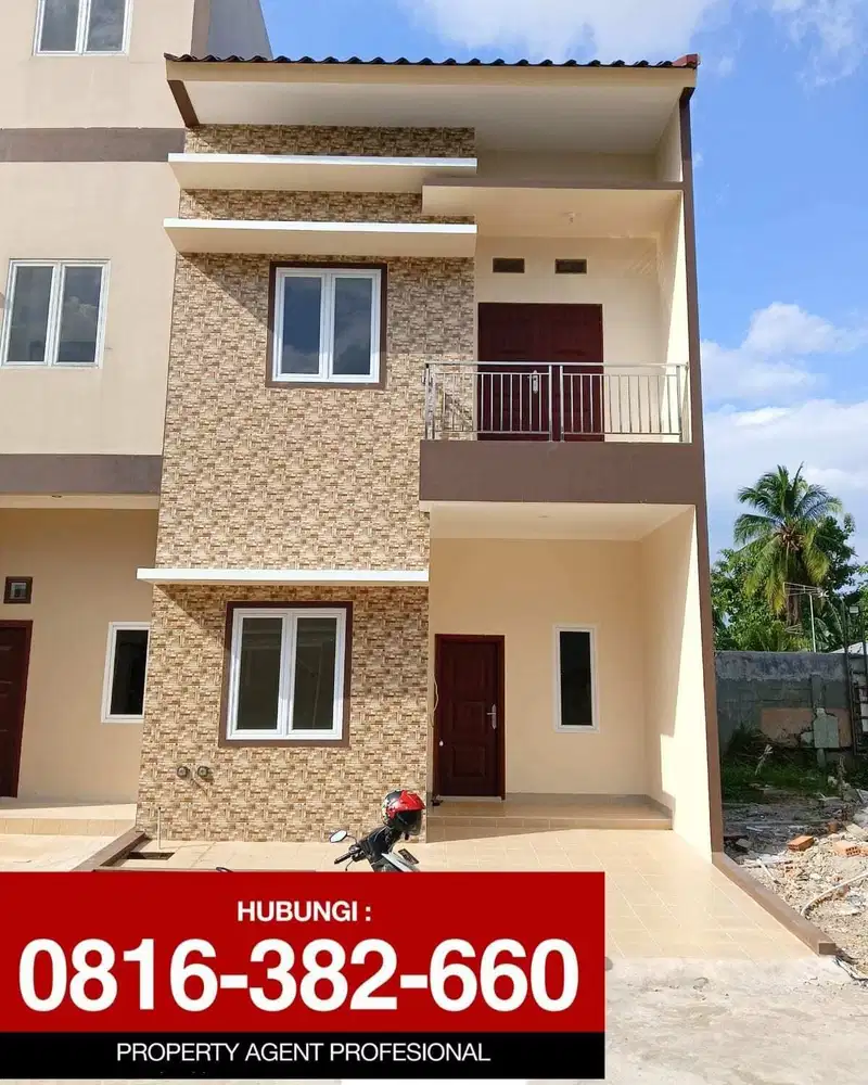 Dijual Town house 2 Lt Komplek Griya Anugerah Sako Baru Palembang