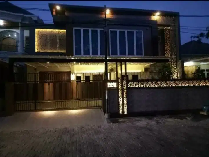 Rumah 2 Lt Lux di Tanah Mas Jl Kuala Mas Raya Panggung Lor