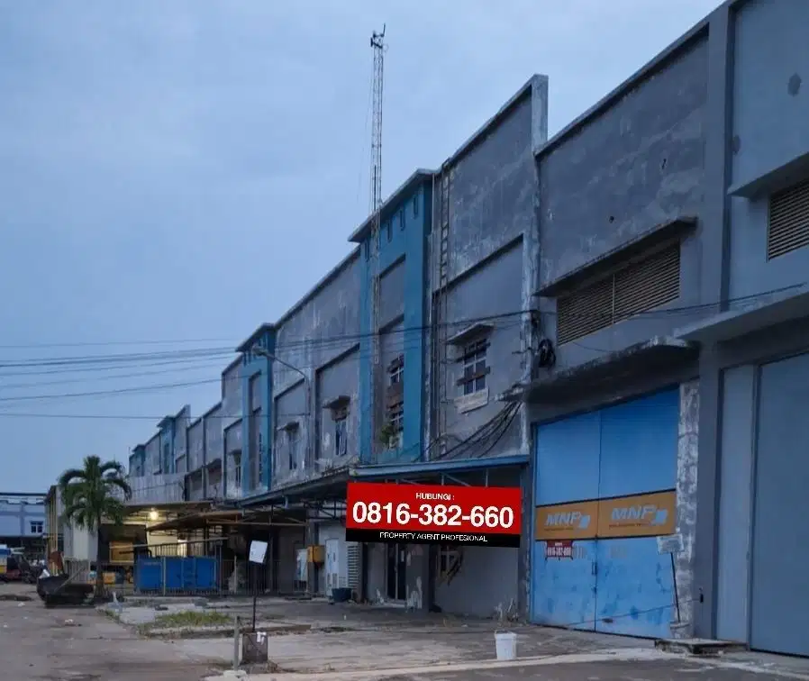 Disewakan Gudang 500/1150 di Palembang Star 1 Palembang