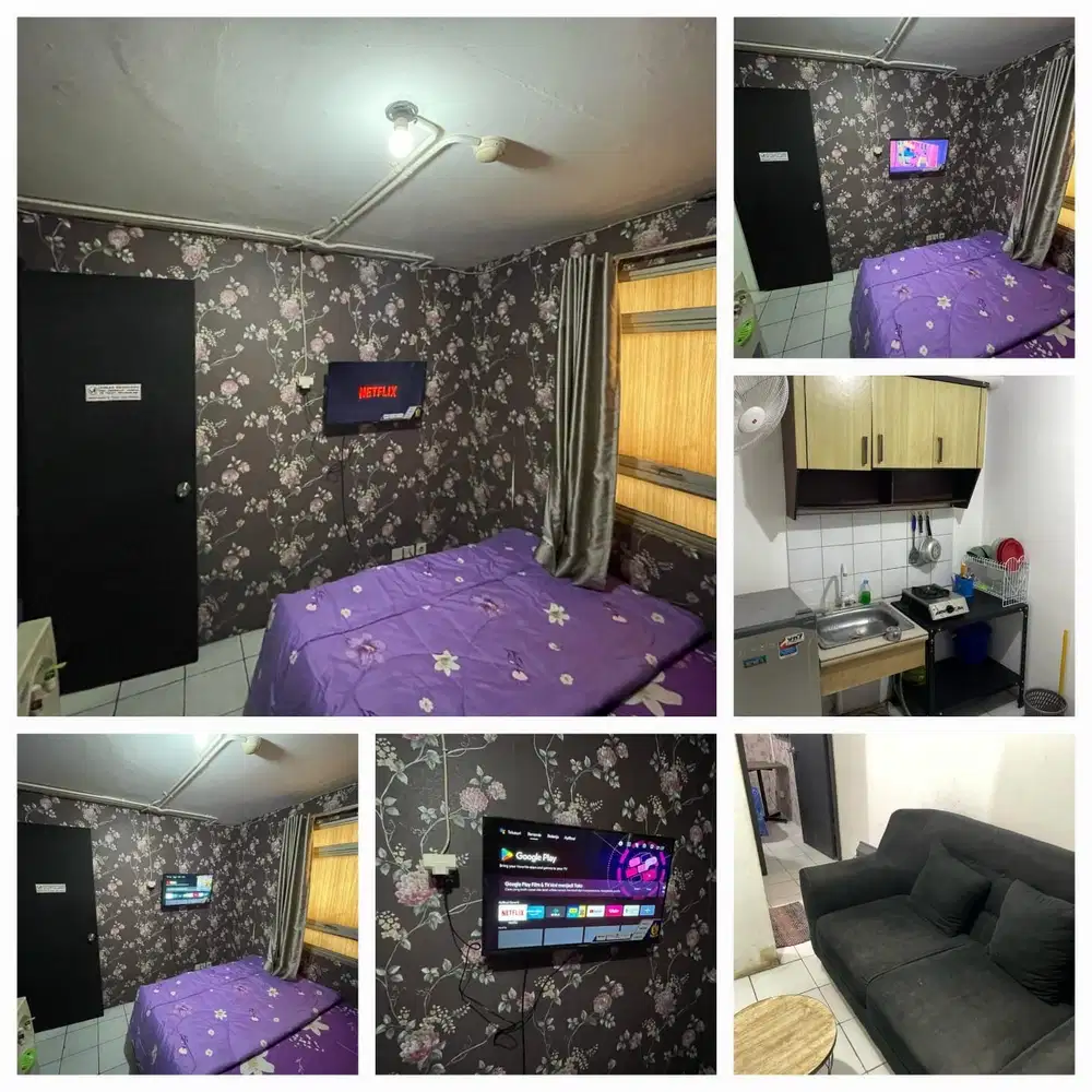 Disewakan penginapan harian di tangerang kota dekat mall metropolis