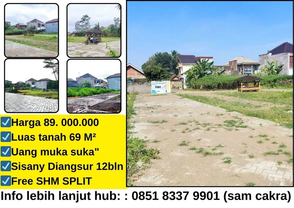 Promo Spesial tanah kavling diskon hingga 10juta