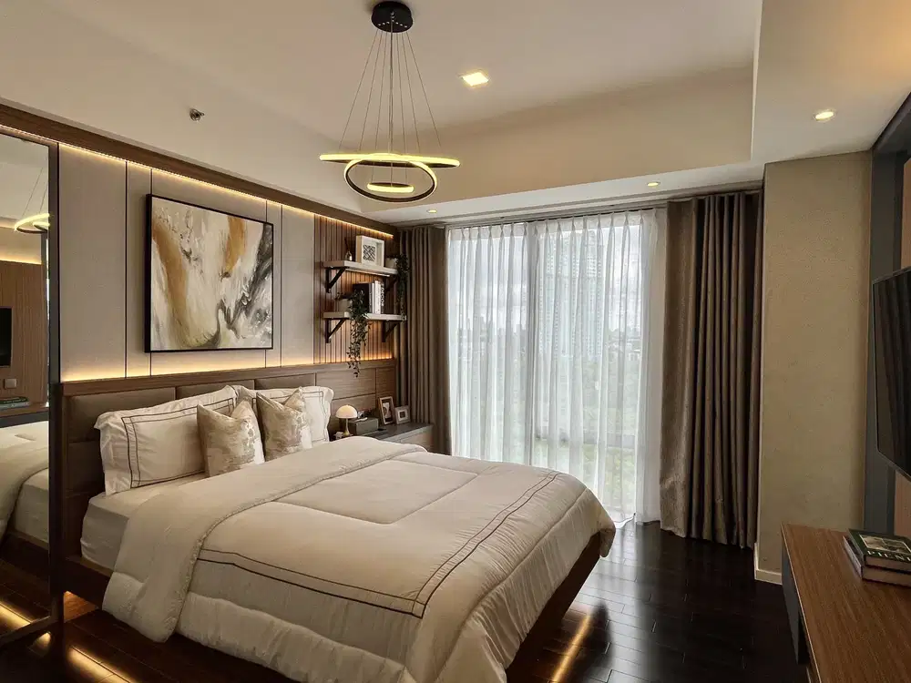 Dijual Termurah Apartment 3BR di VERDE  Jakarta Selatan furnished Nego