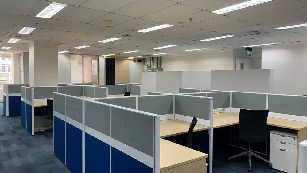Sewa Kantor Furnish 358 m2 di Mandiri Inhealth Twr Mega Kuningan, Nego