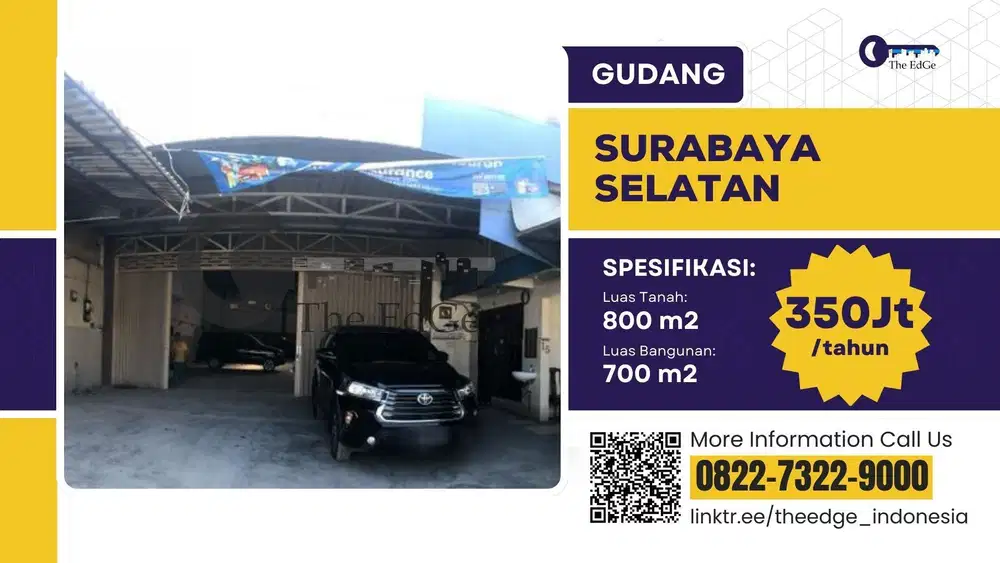 Disewakan Gudang Rungkut Kota Surabaya - The EdGe