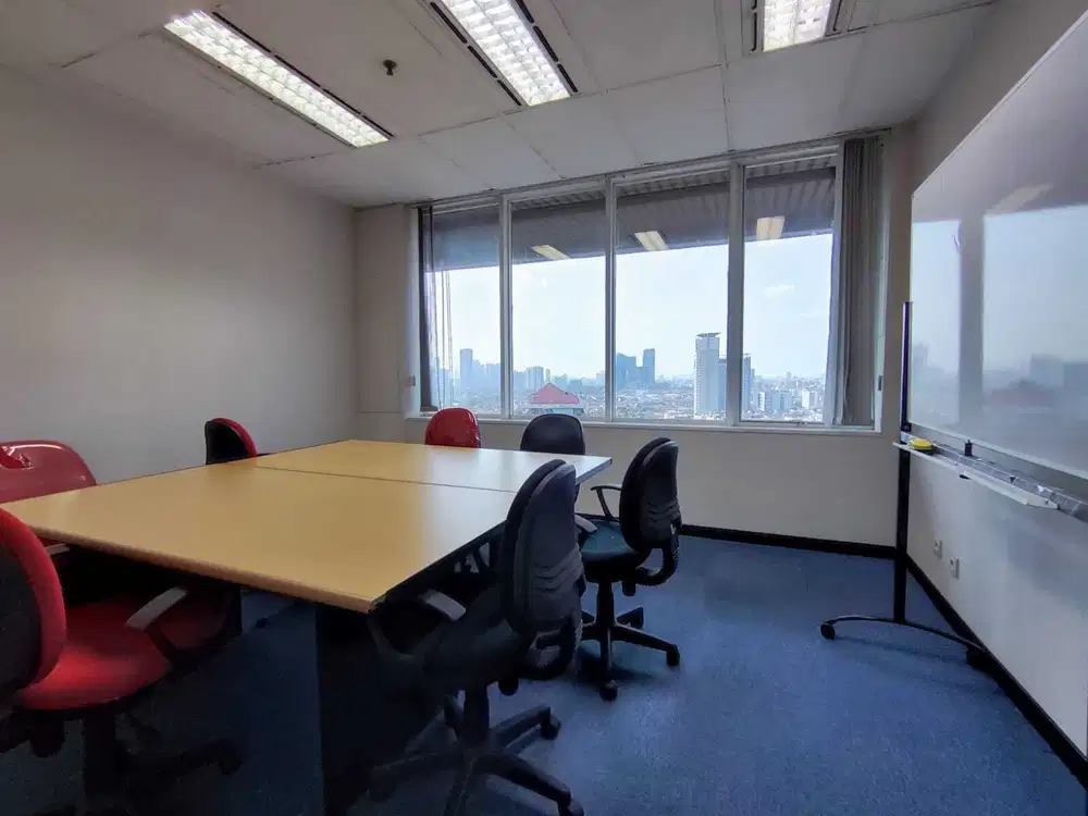Sewa Murah Kantor Full Furnish 165 m2 di Graha Mustika Ratu Pancoran