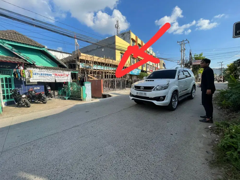 Tanah Murah Pinggir Jalan Sukabangun 2 Kota Palembang, Luas 526m2