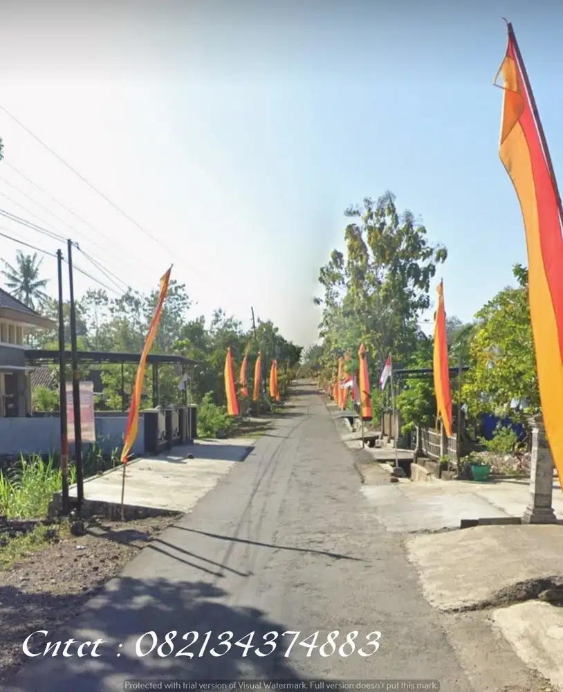 Dijual tanah pinggir jalan di Gedangsari , dekat Terminal Wonosari