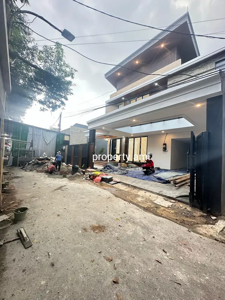 Jual rumah baru dalam komplek di Kebayoran Baru Jakarta Selatan