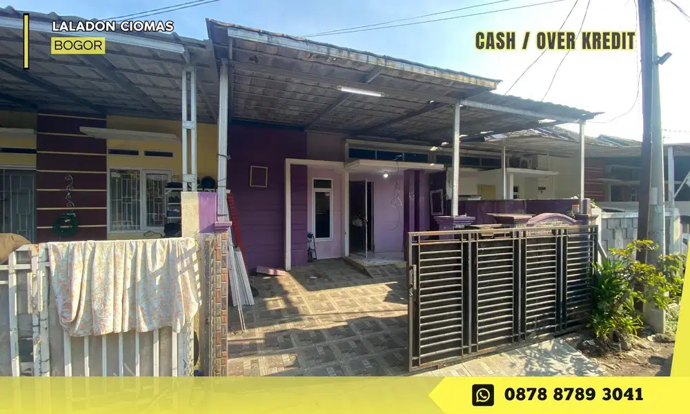 Rumah CASH bs Take Over 95JT sisa 8 THN LG di Mulia Residence 2 Ciomas