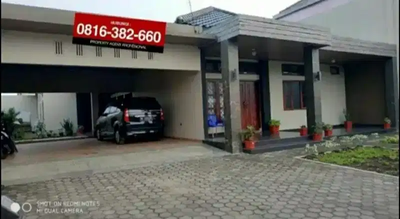 Dijual Rumah 280/471 di Jln Hulubalang 2 Palembang  