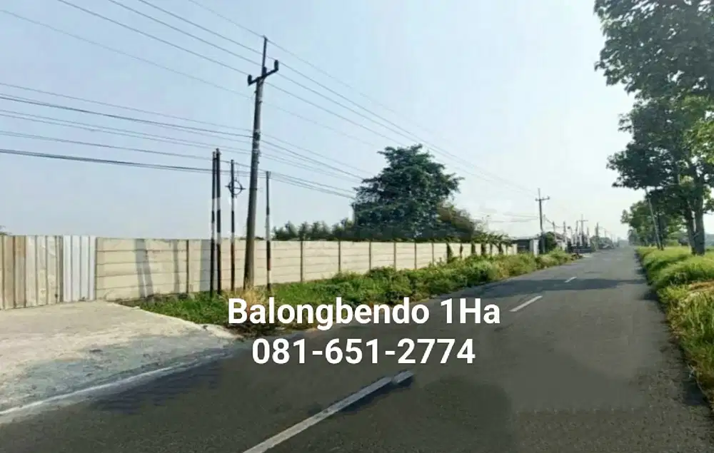 Tanah di Balongbendo Krian Sidoarjo
