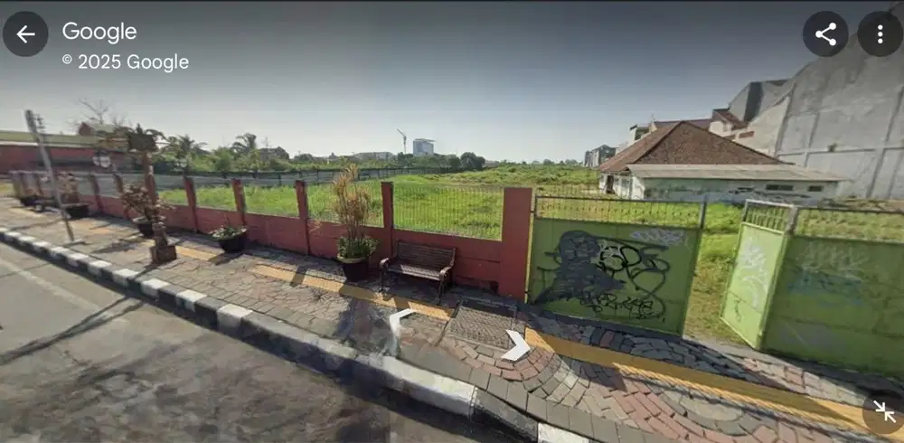 Jual Tanah Kavling Komersial Jalan Pahlawan Pusat Kota, Mojokerto