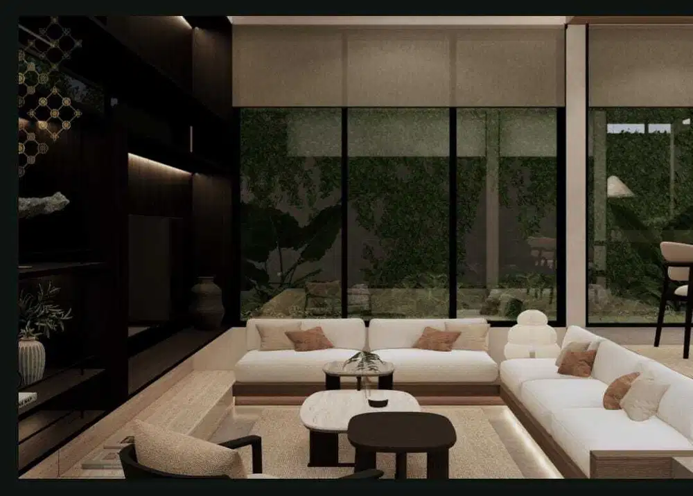 VILLA FULLY FURNISHED LOKASI DI JIMBARAN HIJAU YANG ALAM DAN TENANG