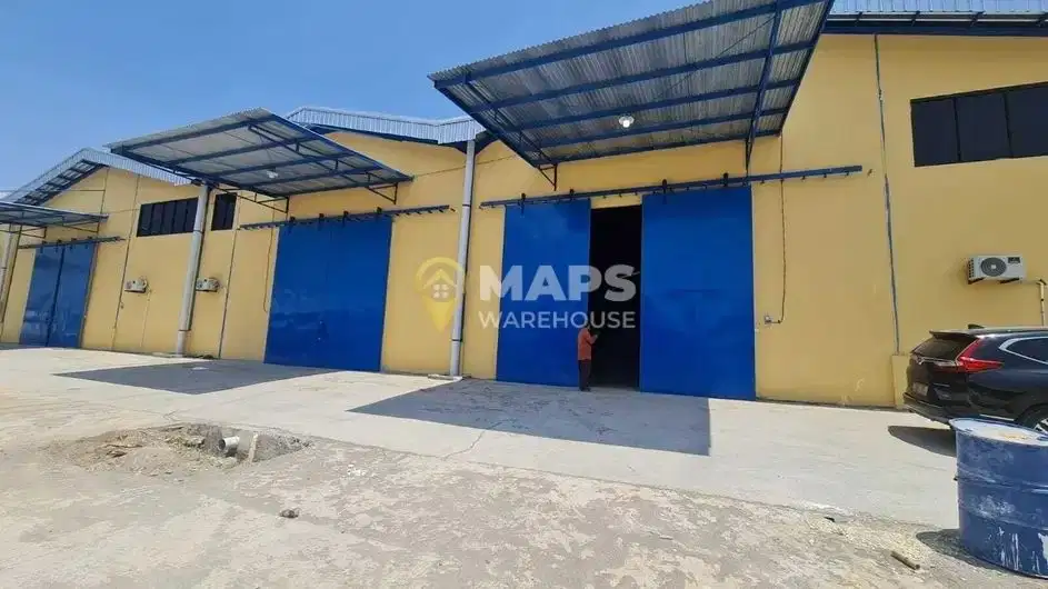 Gudang baru kawasan pergudangan di Makassar pattene park siap pakai