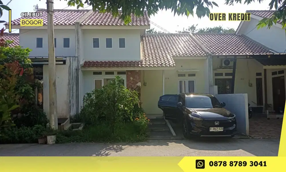 Jual Rmh Over Kredit 55JT dkt Stasiun di Nuansa Alam Cilebut (NACA)