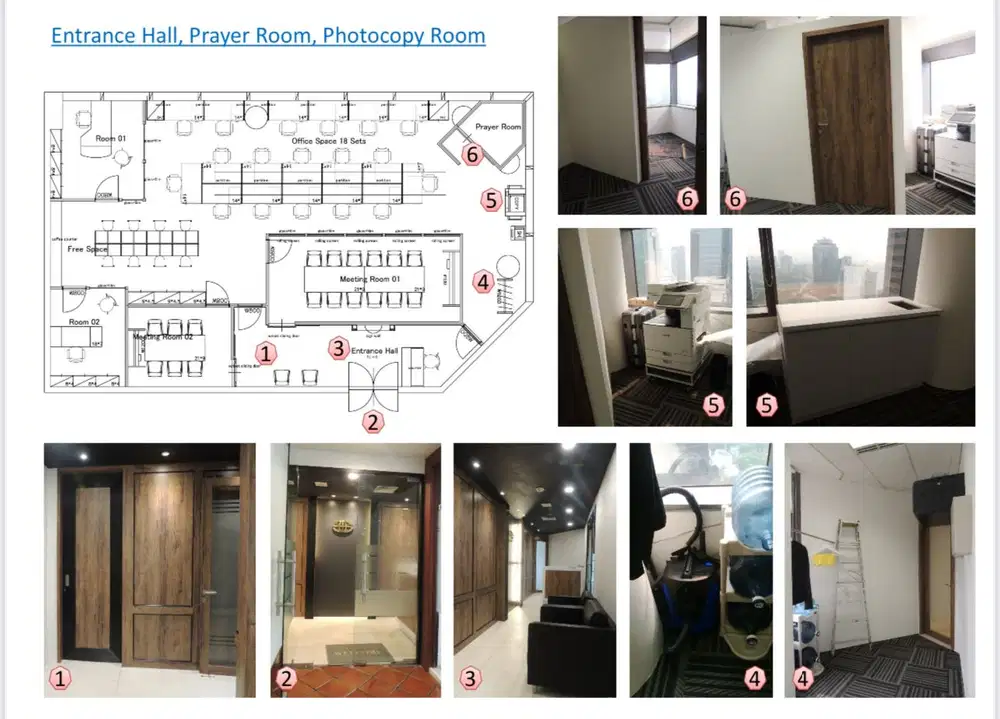 DISEWAKAN OFFICE FURNISH DI SAMPOERNA STRATEGIC