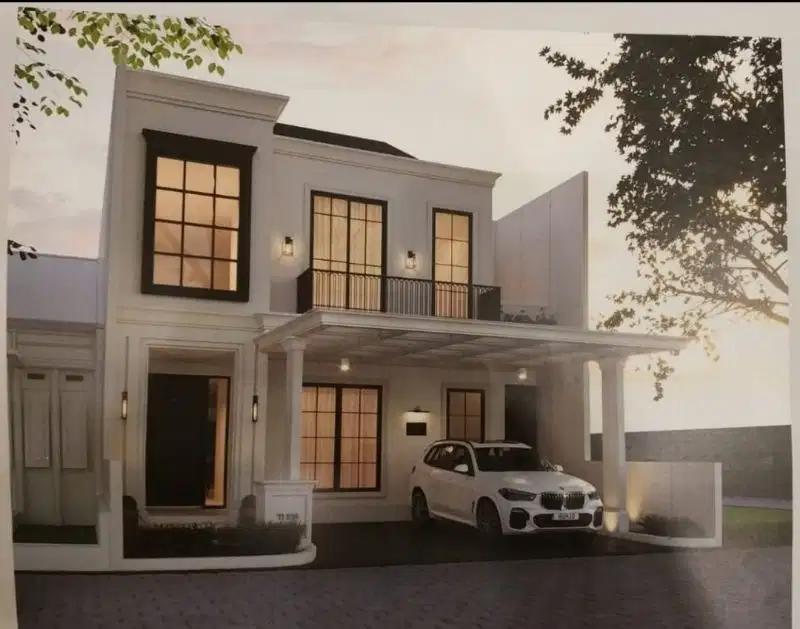 di jual Rumah American Classic baru gress Citraland  Surabaya