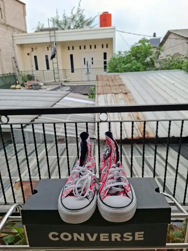 Sepatu Converse CTAS HI Multi Black Unisex Original