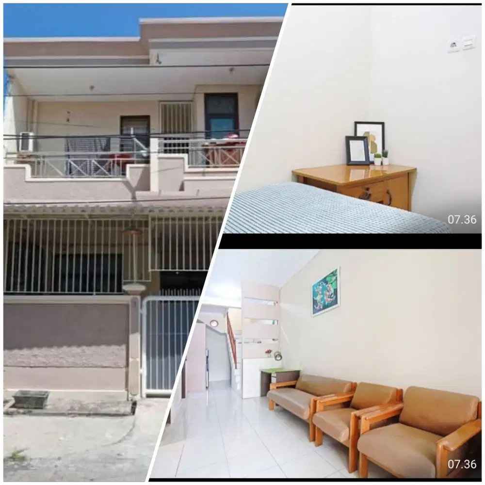 Rumah kost dekat Wijaya Kusuma dijual murah di Dukuh Kupang timur
