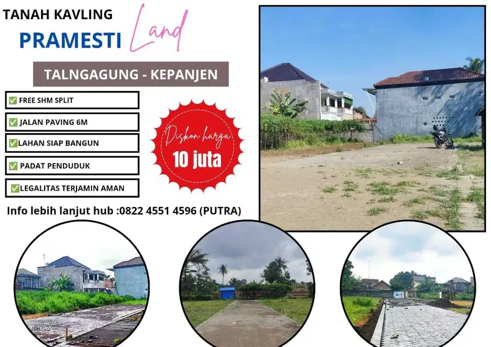 tanah kavling pribadi harga murah