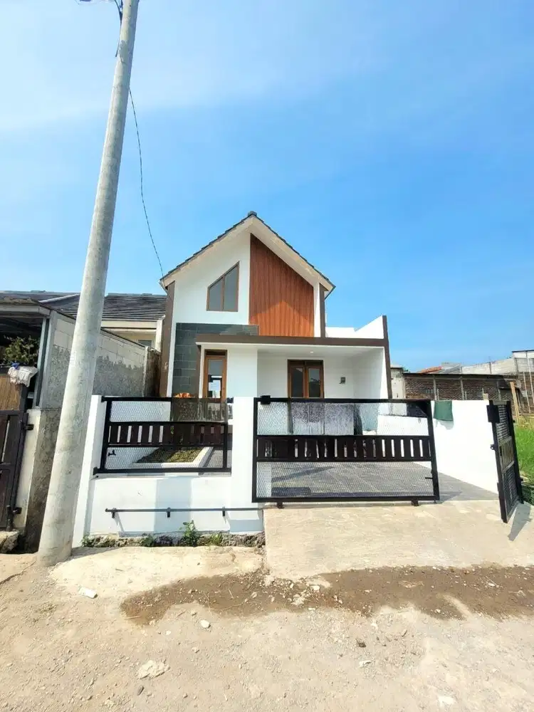Rumah Scandinavian Siap Huni Kubah Mas Mekar Cibiru Bandung SHM KPR