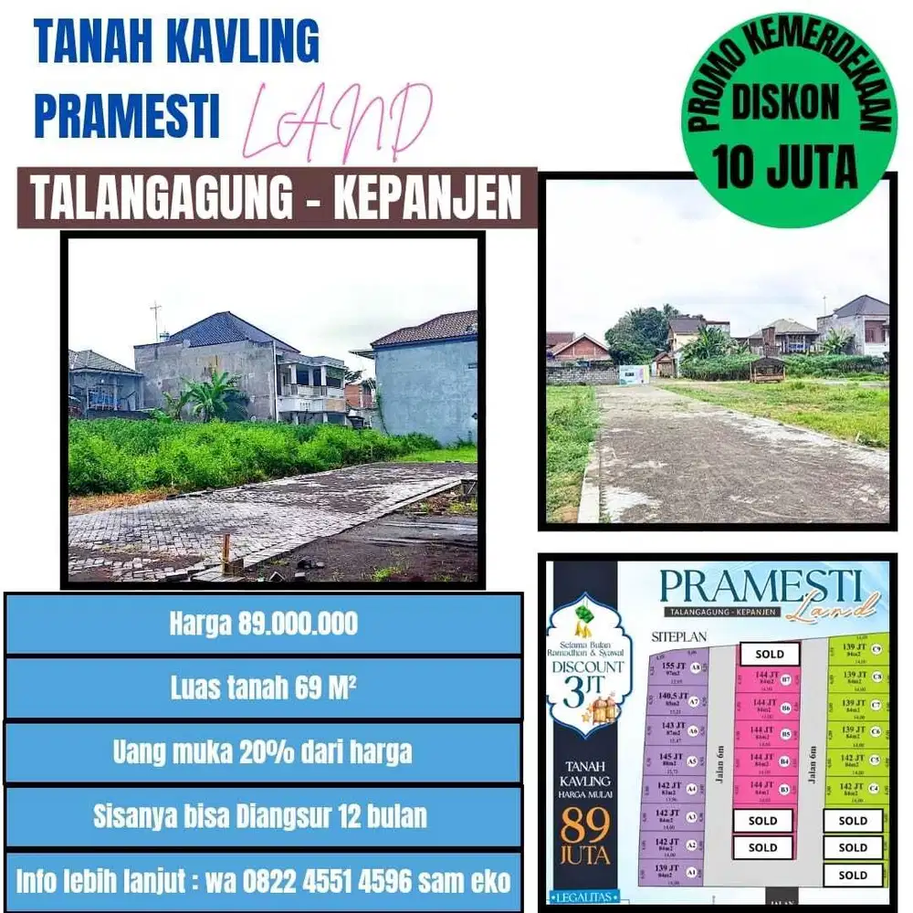 Tanah murah milik pribadi