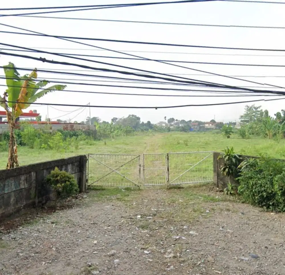 TANAH STRATEGIS JL SULTAN ISKANDAR CIBADAK BOGOR