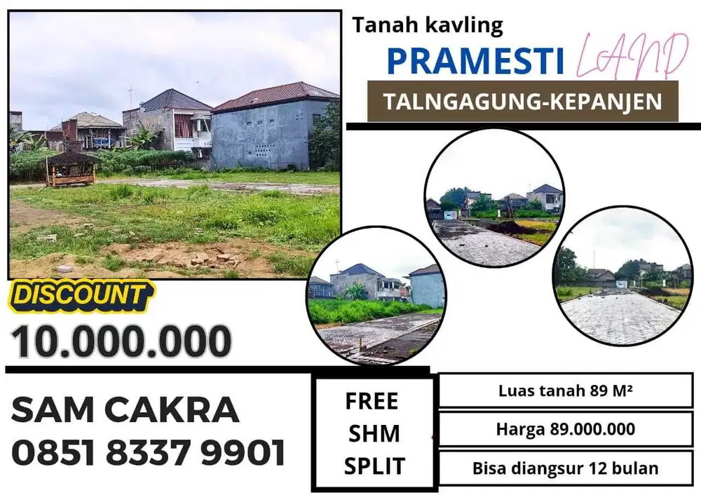 tanah kavling harga murah SHM