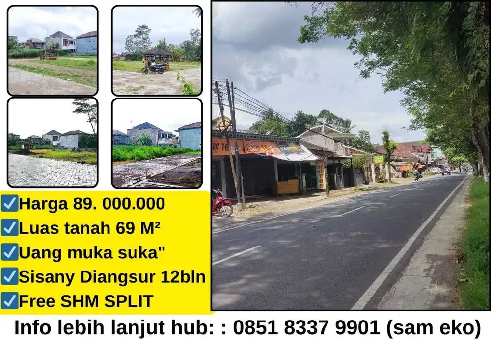 diskon up to 10 juta Tanah kavling pribadi