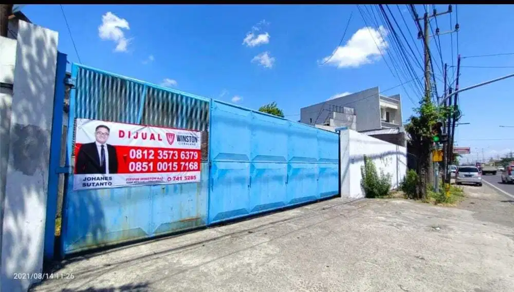 Dijual Tanah Cepat  Jalan Raya Gilang Sidoarjo