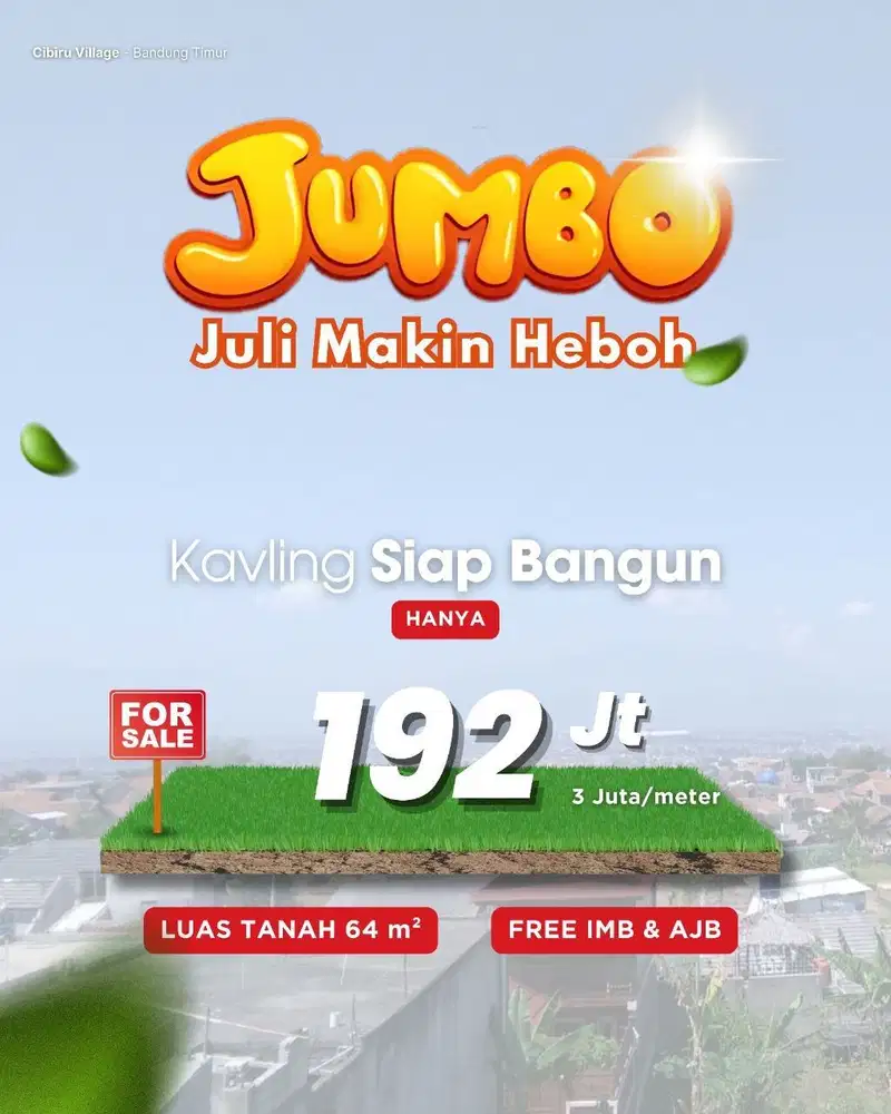 Jual Tanah Kavling Cibiru