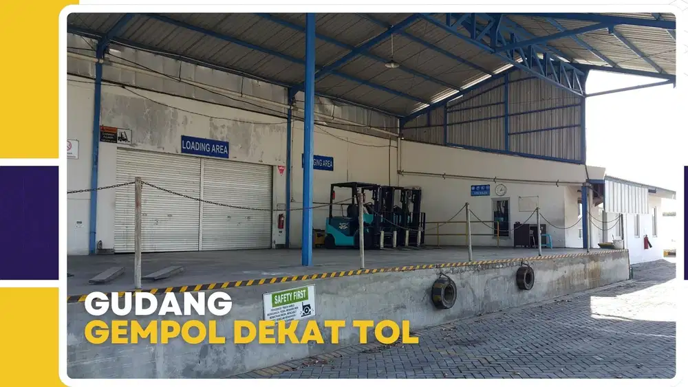 Sewa Gudang Industri Siap Pakai Akses Tol Gempol Pasuruan Sidoarjo - The EdGe