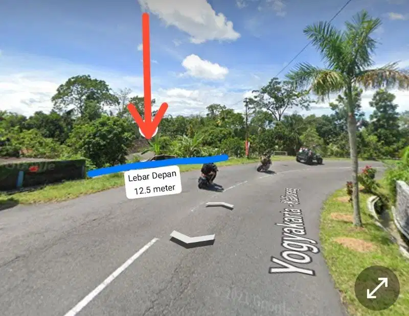 Tanah Murah SHM Pekarangan Murah Jl. Kaliurang Ngipiksari Kaliurang