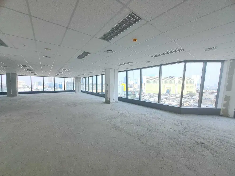 Sewa Kantor Kondisi Bare 1 Lt Full 1134 m2 di Midpoint Place Tn. Abang