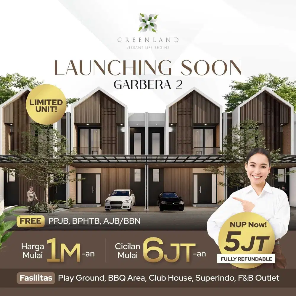 Rumah Baru 1 M an Fasilitas Premium Super Mewah