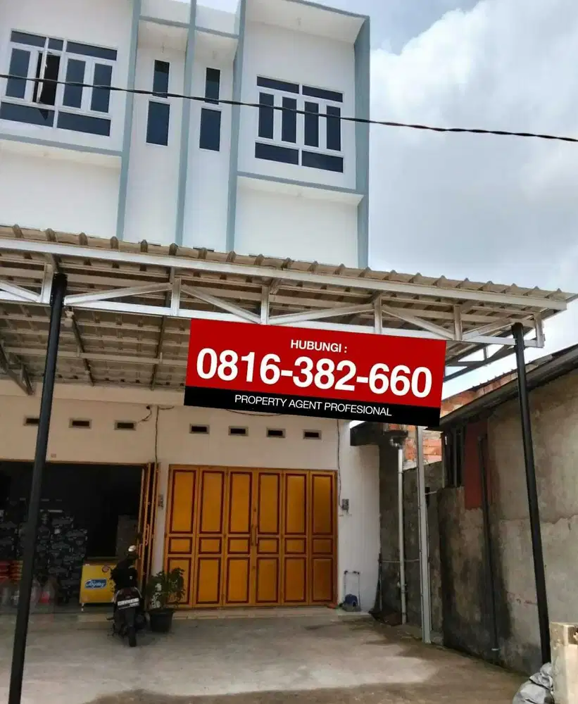 Dijual 1 Ruko Baru 3 lt di Sukabangun 2 Palembang