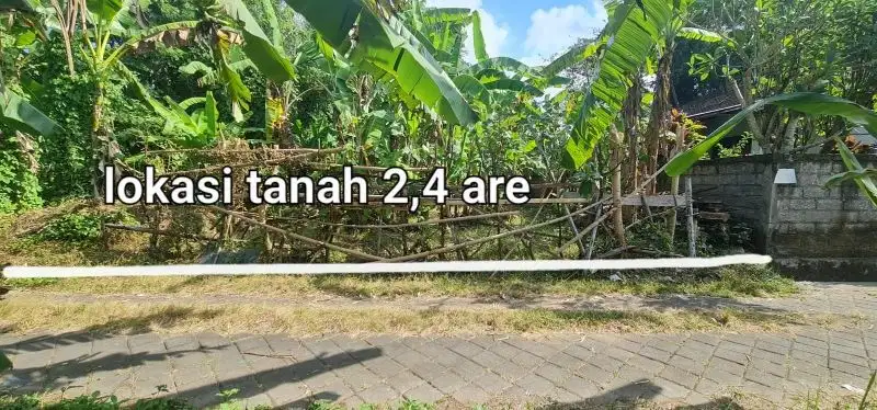 For Rent river view 240m2 gadon mengwi