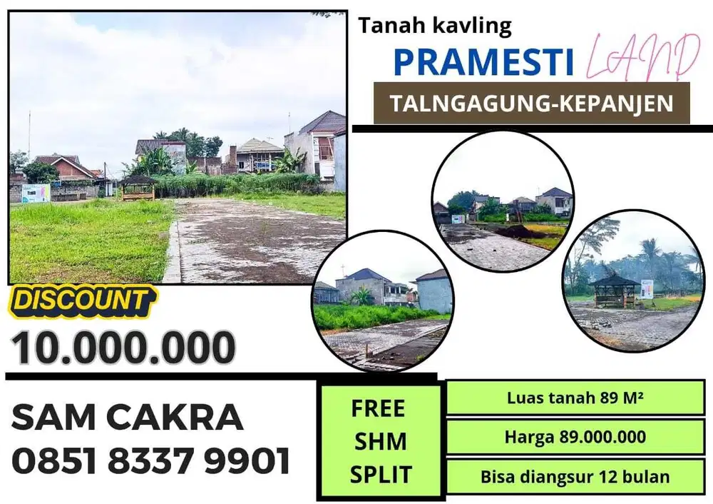 dijual tanah murah milik pribadi
