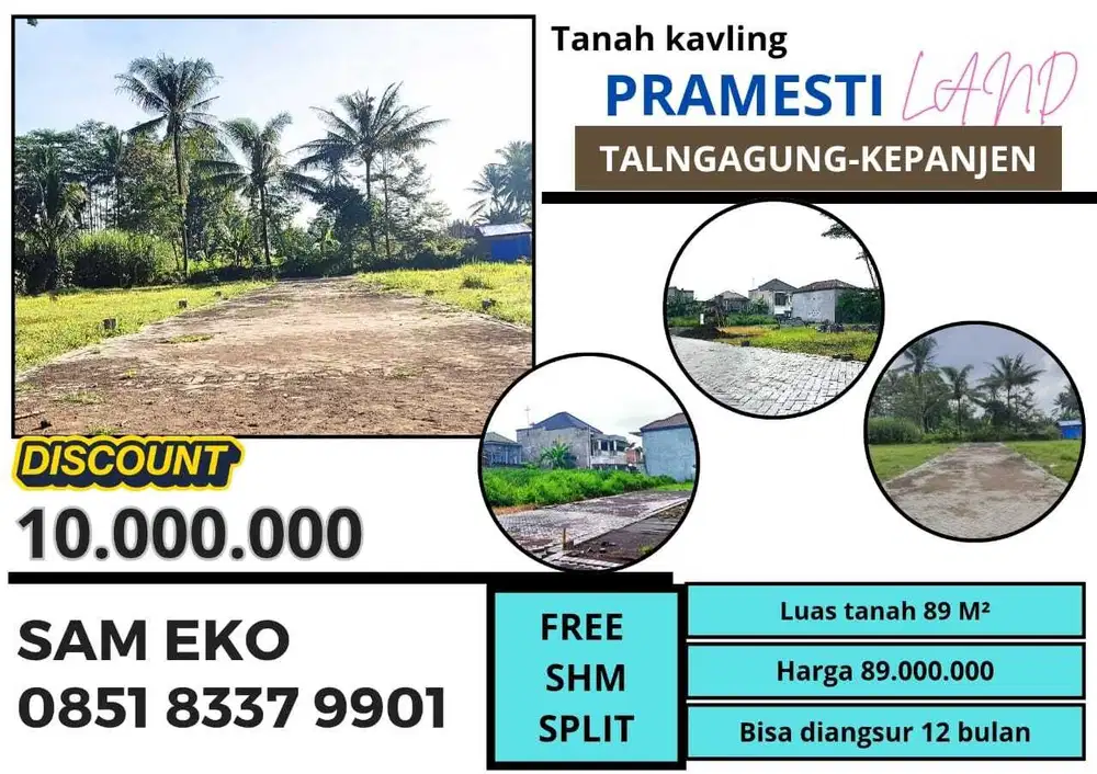 Tanah kavling pribadi