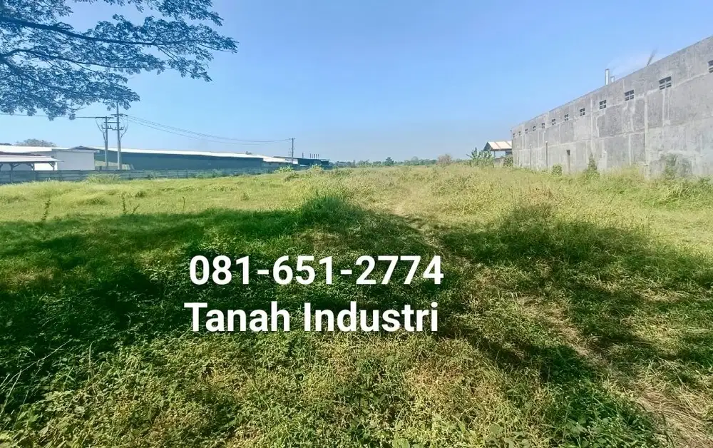 Tanah Industri di Sidogiri Pasuruan