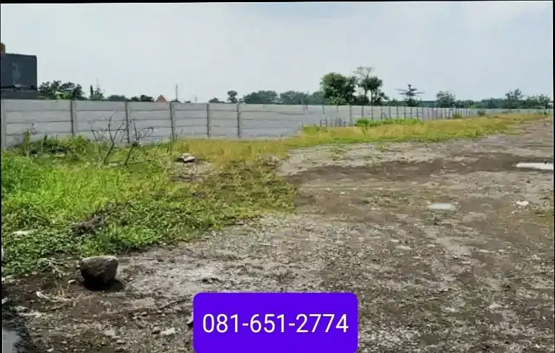 Tanah di Raya Manyar Gresik